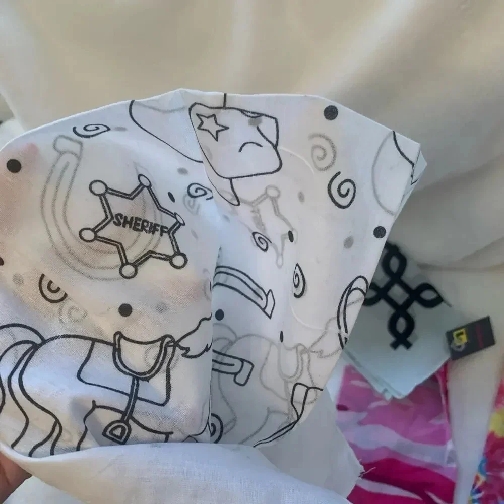 Set 3 Colorful‎ Bandannas NWT